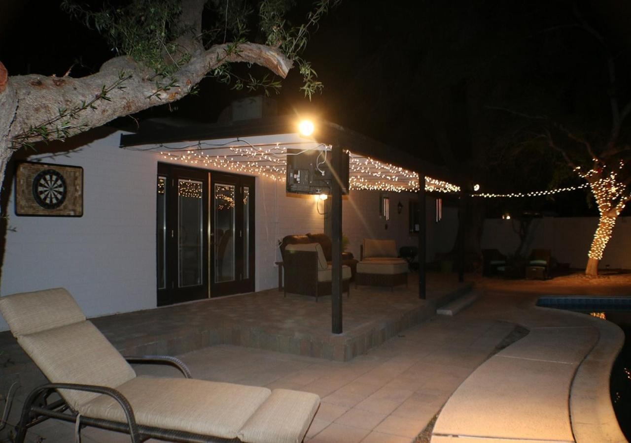 Tempe Escape With Heated Pool, Billiards & Firepit Fun Villa Exterior foto