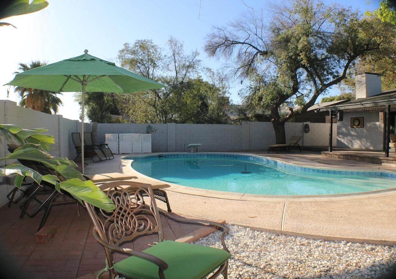 Tempe Escape With Heated Pool, Billiards & Firepit Fun Villa Exterior foto